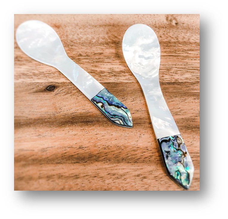 mother of pearl spoon