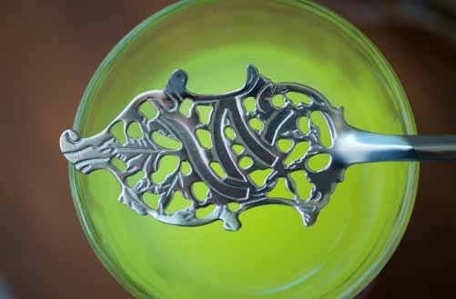 Wormwood Leaf Absinthe Spoon