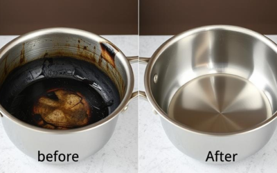 How to Clean a Burnt Stainless Steel Pot Without Scratching It