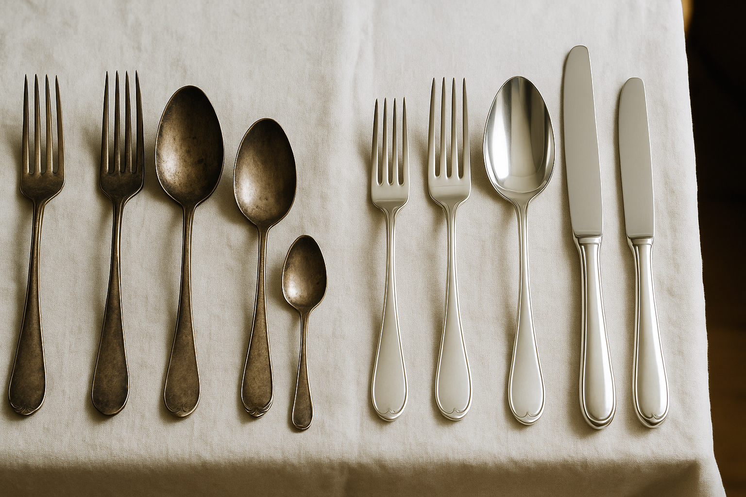 How to Clean Tarnished Silverware: 3 Proven Methods That Work