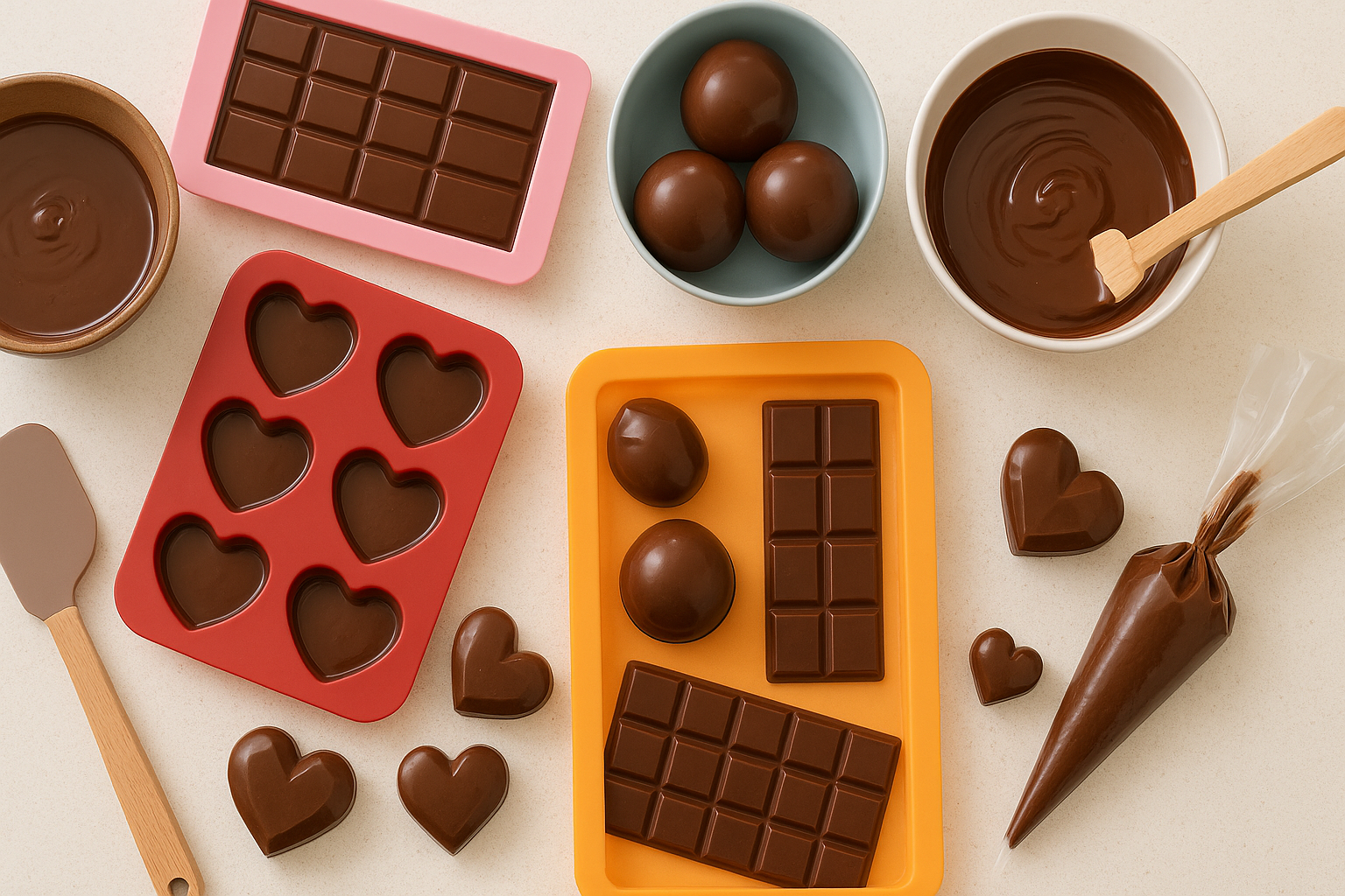How to Make and Use Chocolate Molds at Home (Easy Guide for Bars, Bombs & More!)