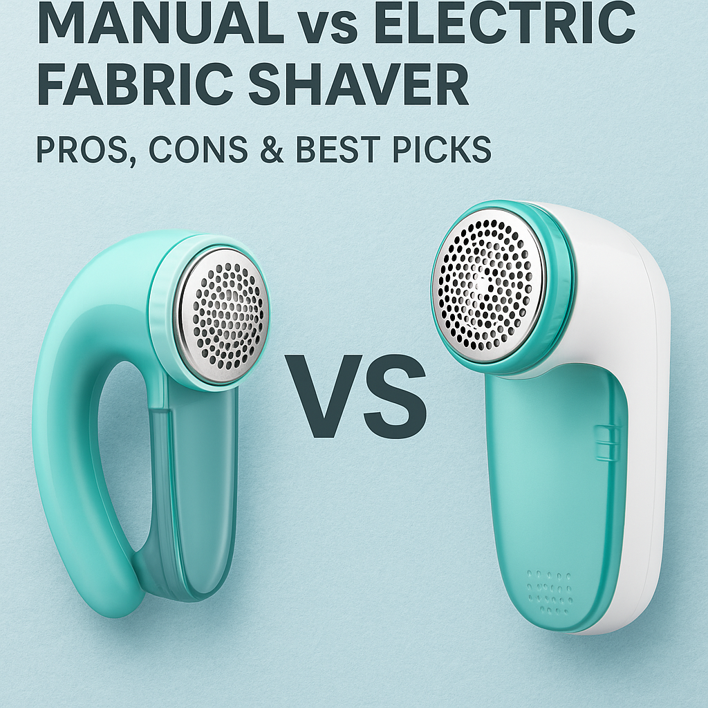 Manual vs Electric Fabric Shaver: Pros, Cons & Best Picks