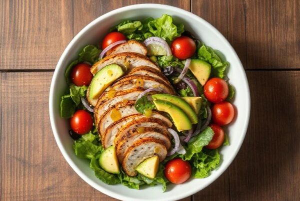 Turkey tip salad